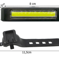 Задна лампа за велосипед USB LED cob lamp 100lm