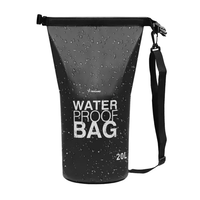 Водоустойчива чанта 20L черна 23566
