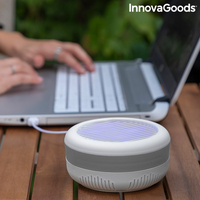 Всмукателна лампа против комари със стенна поставка KL Lite InnovaGoods