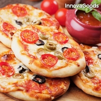 Фурна за Малки Пици с Рецептурник Presto! InnovaGoods 700W Червена Черна