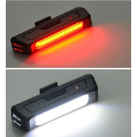 Задна лампа за велосипед USB LED cob lamp 100lm