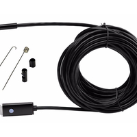 Камера за инспекция на ендоскоп android PC USB 10m led