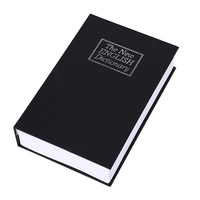 Сейф, Книга, Метал, Кутия, Сейф, Ключ 24см