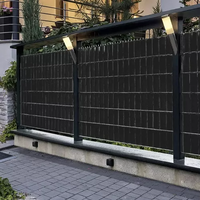 Лента за ограда 19cmx35m 630g/m2 - Черна