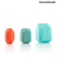 Подреждащи се Дървени Балансиращи Камъни Wotonys InnovaGoods 16 Части