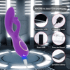 Водоустойчив Силиконов Двоен Вибратор – G-Spot и Клиторна Стимулация с Два Мотора