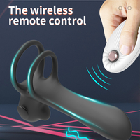Vibrating Double Penis Ring with 20 Modes – Control Stimulation and Extend Your Pleasure