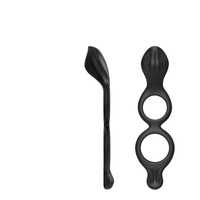 APP-Controlled 3-in-1 Vibrating Penis Ring – Dual Motors, 9 Frequencies, and Exercise Tracking