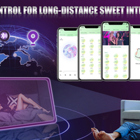 APP-Controlled Anal Vibrator with Heart-Shaped Light – Vibrating Metal Plug for Men and Women