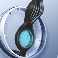 APP-Controlled 3-in-1 Vibrating Penis Ring – Dual Motors, 9 Frequencies, and Exercise Tracking