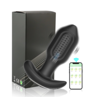 Interactive Bluetooth Anal Prostate Massager – Vibrations and Rotations for Men and Women