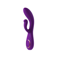 Водоустойчив Силиконов Двоен Вибратор – G-Spot и Клиторна Стимулация с Два Мотора