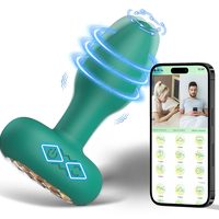 Wireless Anal Massager with APP Control – Vibrations and Rotations for Men and Women