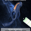 Vibrating Penis Ring with App Control – 9 Modes for Delayed Ejaculation and Clitoral Stimulation