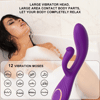 Водоустойчив Силиконов Двоен Вибратор – G-Spot и Клиторна Стимулация с Два Мотора