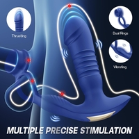Smart Prostate Stimulator and 3-in-1 Penis Ring – Take Control of Your Pleasure via Your Phone