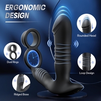Smart Prostate Stimulator and 3-in-1 Penis Ring – Take Control of Your Pleasure via Your Phone