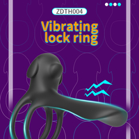 Vibrating Double Penis Ring with 20 Modes – Control Stimulation and Extend Your Pleasure