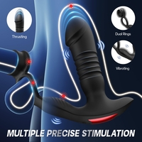 Smart Prostate Stimulator and 3-in-1 Penis Ring – Take Control of Your Pleasure via Your Phone