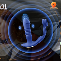 Smart Prostate Stimulator and 3-in-1 Penis Ring – Take Control of Your Pleasure via Your Phone