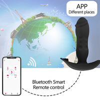 Telescopic Anal Stimulator with APP Control – Bluetooth Vibrations and Massage for Men and Women