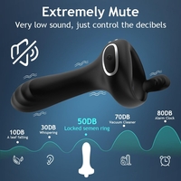 Penis Ring with App Control, 10 Frequencies, and Long-Lasting Endurance
