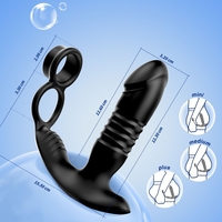 Smart Prostate Stimulator and 3-in-1 Penis Ring – Take Control of Your Pleasure via Your Phone