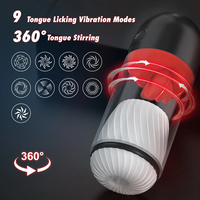 APP-Controlled 360° Tongue Stimulation Male Masturbation Cup