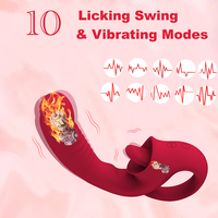 Multi-Functional Vibrator for Nipple, Clitoral, and Vaginal Stimulation
