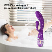 Водоустойчив Силиконов Двоен Вибратор – G-Spot и Клиторна Стимулация с Два Мотора