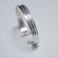 Silver Bracelet - Layers of life
