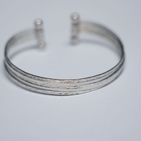 Silver Bracelet - Layers of life