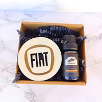 Дървен ароматизатор за автомобил с щипка Fiat