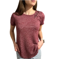 Дамска блуза с къс ръкав HOLLISTER