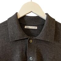 Мъжка вълнена блуза с дълъг ръкав ZARA