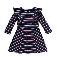 Детска рокля с дълъг ръкав TOMMY HILFIGER