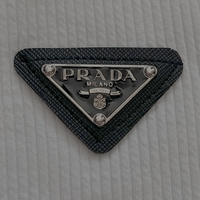 Дамска кроп топ блуза с дълъг ръкав PRADA