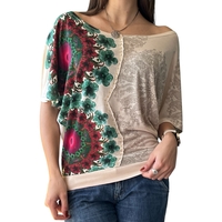 Дамска блуза с къс ръкав DESIGUAL