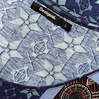 Дамска блуза с къс ръкав DESIGUAL