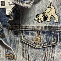Детско дънково яке GAP Disney