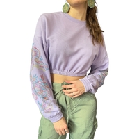 Дамска кроп топ блуза Bershka