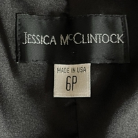 Официална къса черна рокля Jessica McClintock