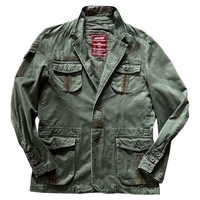 Мъжко яке MILITARY JACK&JONES Vintage Denim