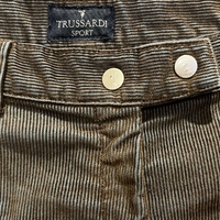 Дамски панталон TRUSSARDI SPORT Vintage, рипсено кадифе