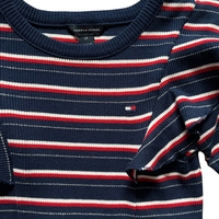 Детска рокля с дълъг ръкав TOMMY HILFIGER