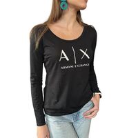 Дамска блуза с дълъг ръкав ARMANI EXCHANGE