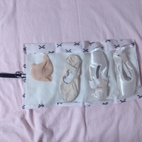 Pointe Shoes Case_Elegant Ribbon(Pink)