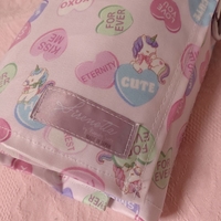 Pointe shoes case_ Love me Unicorn(Pink)