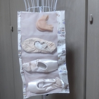 Pointe Shoes Case_Ballerina Cat(White)