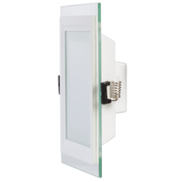 LED стъклен панел квадрат IP44  220V-240V AC 120° 6W 4200K SMD 2835